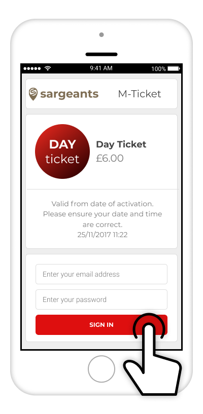 M Ticket Instructions